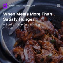 When Meals More Than Satisfy Hunger