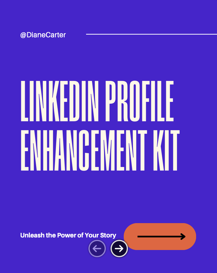 Are you ready to take your LinkedIn profile to the next level? We're excited to introduce our comprehensive, free guide designed to help you revamp your LinkedIn profile independently. This step-by-step guide is packed with practical tips, from crafting a captivating headline and engaging summary to optimizing your experience and skills sections. Learn how to showcase your professional journey effectively, leverage the power of storytelling, and maximize your profile's impact. Whether job hunting, seeking to expand your network, or establishing your brand, this guide is your roadmap to creating a LinkedIn profile that stands out and represents your professional persona.